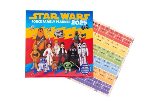 Disney Star Wars 2025 Family Planner Calendar