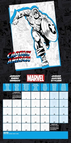 Marvel Comics Calendar 2025