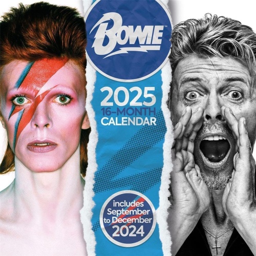 David Bowie Official 2025 Wall Calendar