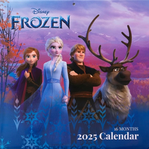 Disney Frozen 2025 Wall Calendar