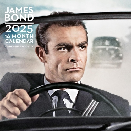 James Bond 007 Official 2025 Calendar