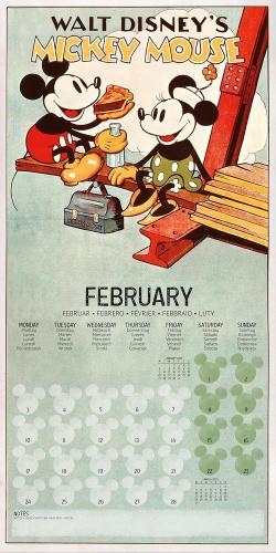 Disney Mickey Mouse 2025 Calendar