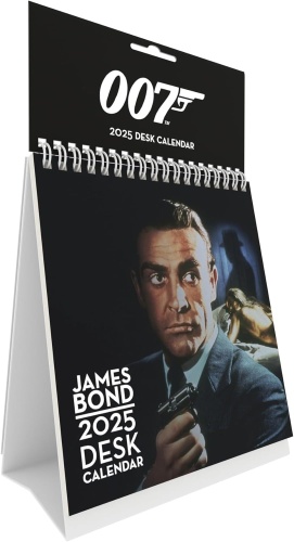 James Bond 007 Official 2025 Desk Calendar