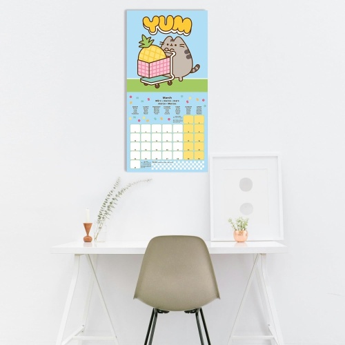 Official Pusheen 2025 Wall Calendar Officially Licensed