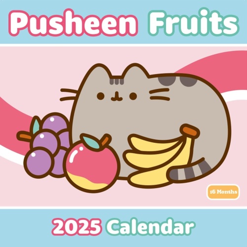 Official Pusheen 2025 Wall Calendar Officially Licensed