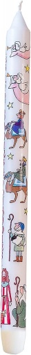 Alison Gardiner Nativity Advent Dinner Candle (non-fragranced)