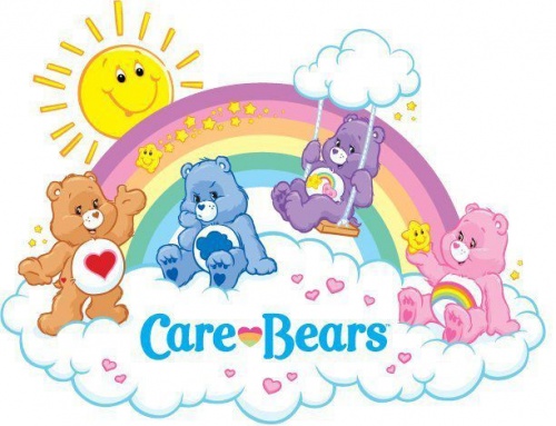 Care Bears Puffy Stickers