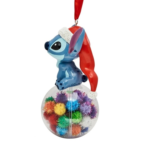 Disney Stitch On A Bauble Christmas Tree hanging ornament Gift Boxed