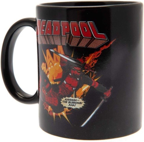 Deadpool Merc Goals Mug Coaster and Keyring Gift Set