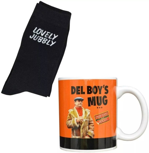 Only Fools And Horses Mug & Socks Set Del Boy's Mug