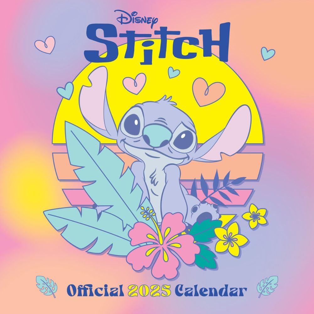 Lilo & Stitch Official 2025 Calendar Disney Officially Licensed