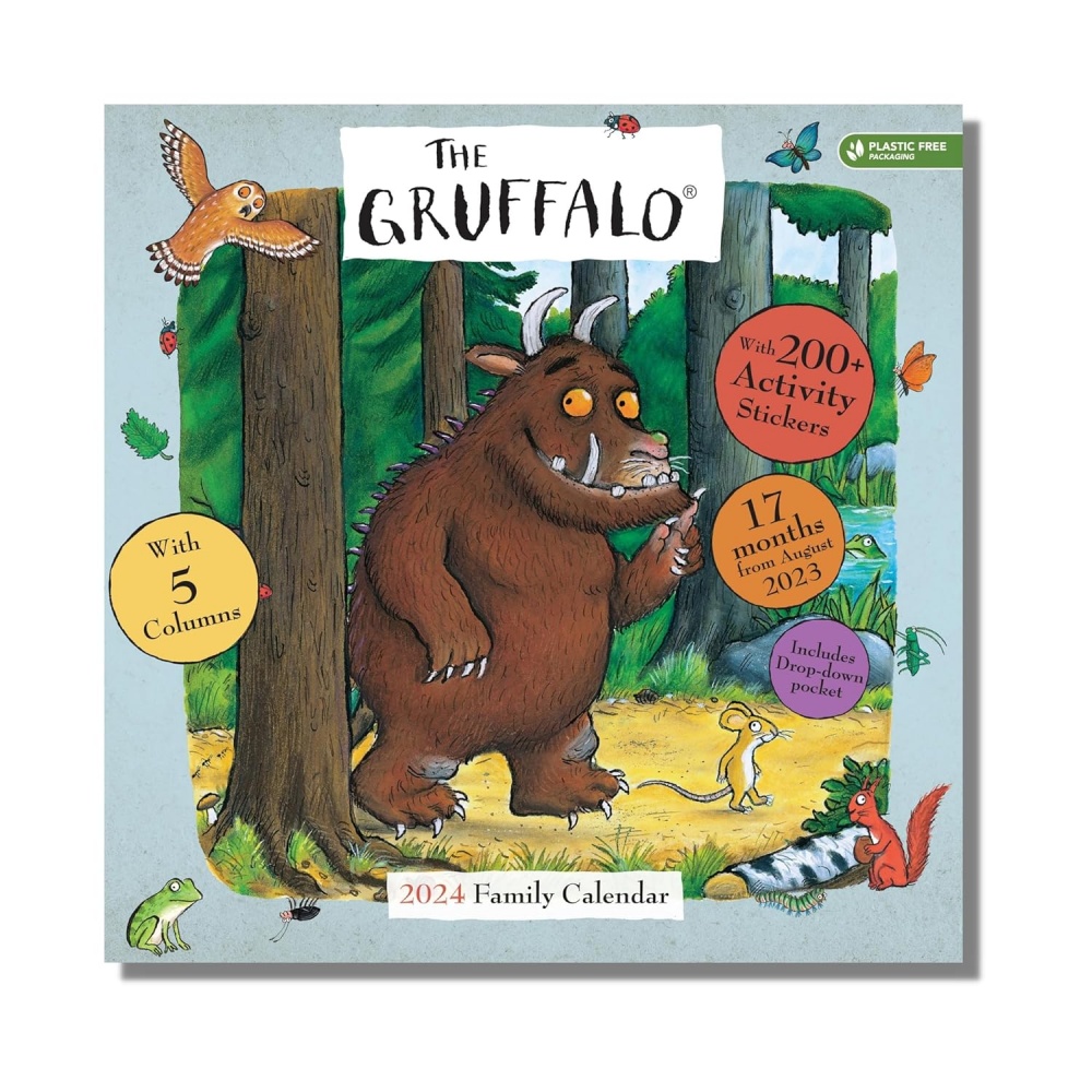 Gruffalo 2024 Family Planner Wall Calendar Officially Licensed