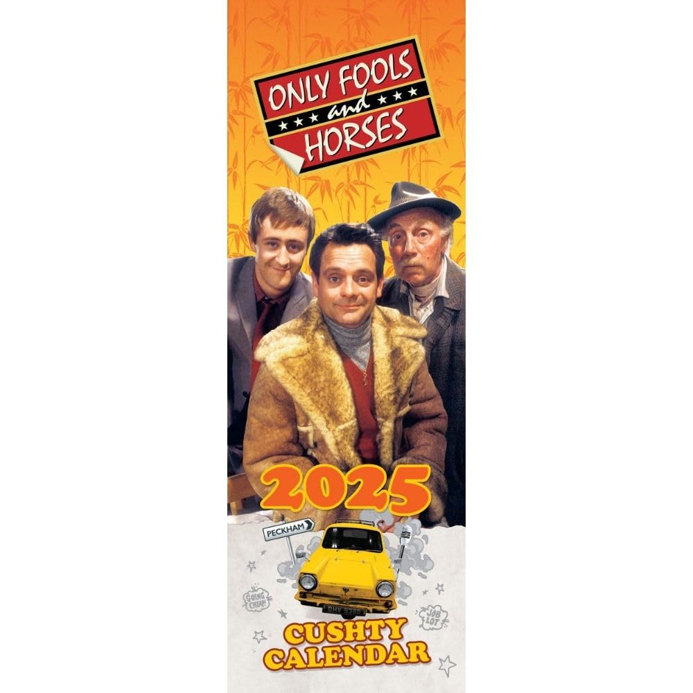 Only Fools & Horses 2025 Wall Slimline Calendar