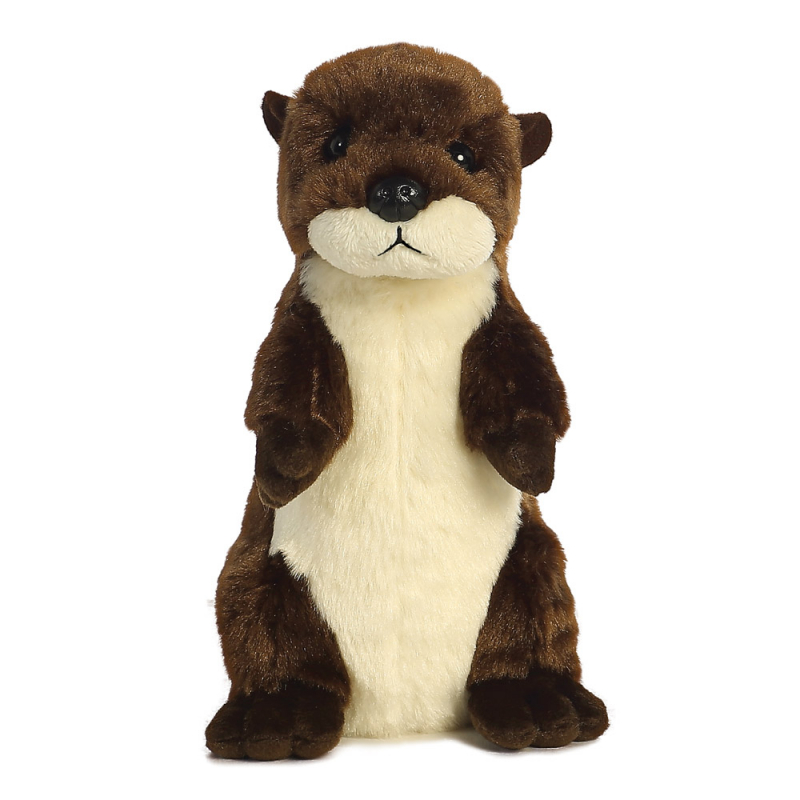 River Otter Mini Flopsies Soft Toy 20cm  Aurora