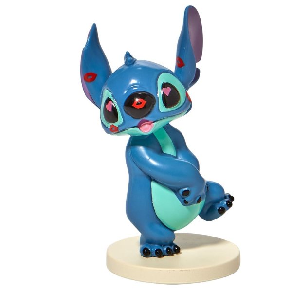 Disney Stitch Covered in Kisses Mini Figurine Grand Jester Studios