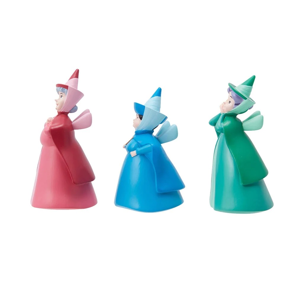 Disney Showcase Sleeping Beauty Fairy Godmothers Mini Figurine Set ...