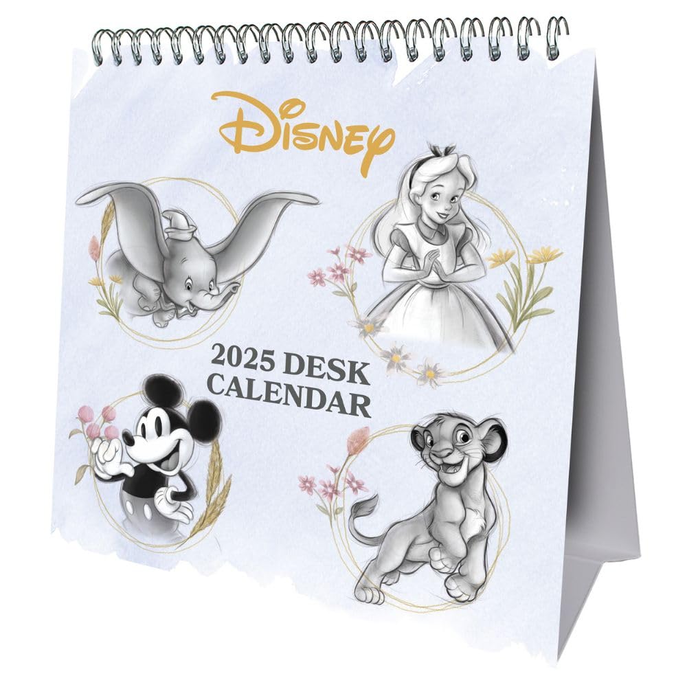 Disney Heritage Desk Calendar 2025