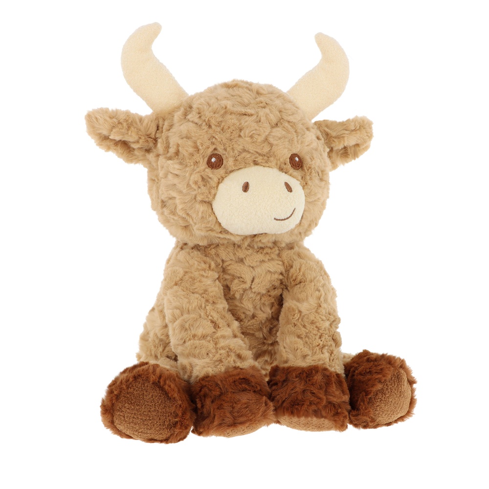 Keel Toys Keeleco Baby Hamish Highland Cow 25cm Eco-Friendly Soft Toy