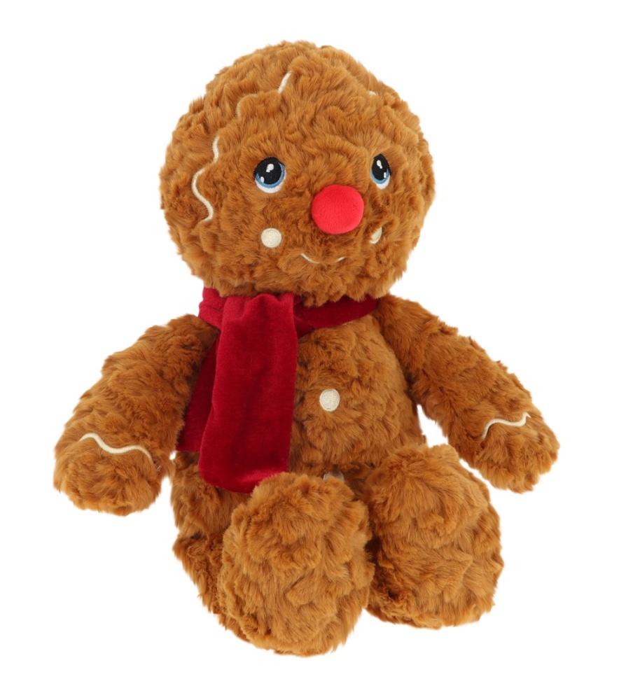 Keel Toys Keeleco Gingerbread Man 20cm Christmas Plush Soft Toy threelittlebears