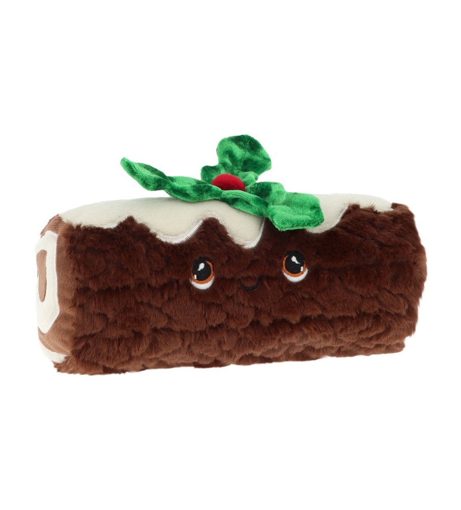 Keel Toys Keeleco 16cm Christmas Yulelog Plush Soft Toy