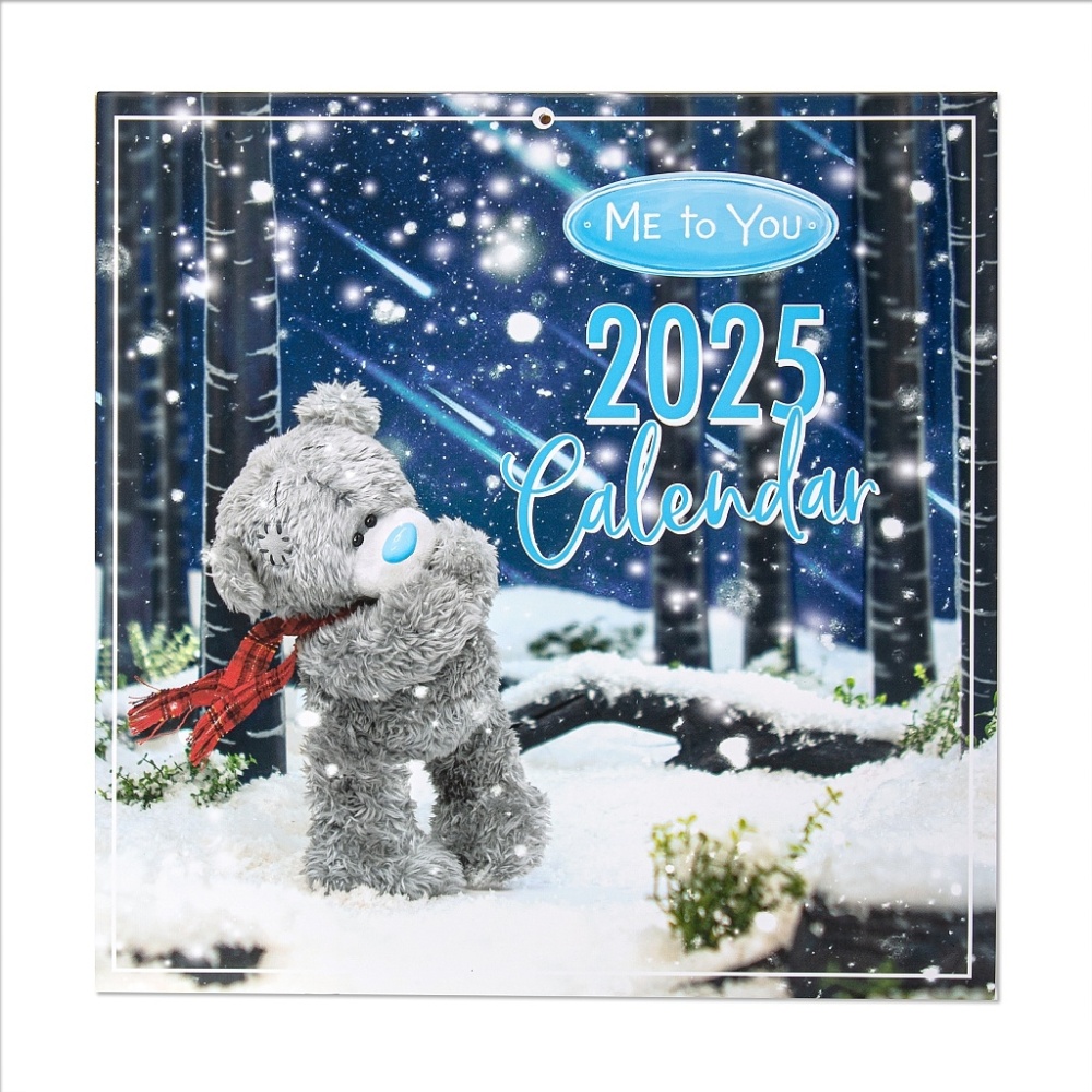 Me to You Square Photo Finish Calendar 2025 Tatty Teddy