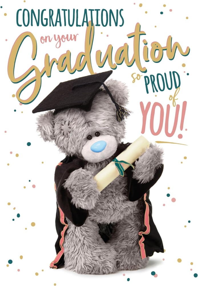 Me to You Tatty Teddy Congratulations On your Graduation Card
