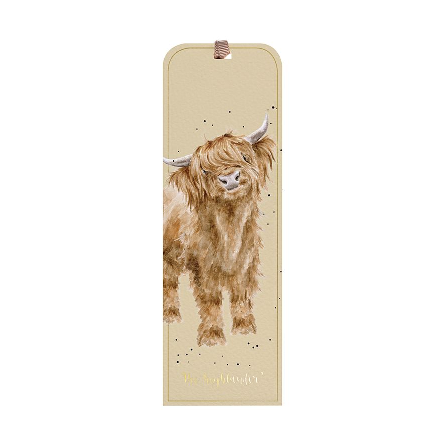 Wrendale Designs 'The Highlander' Highland cow Bookmark