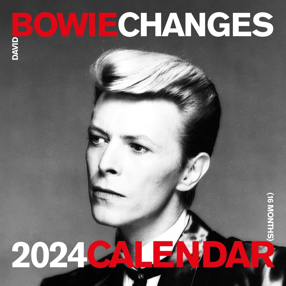 David Bowie Official 2024 Wall Calendar threelittlebears.co.uk