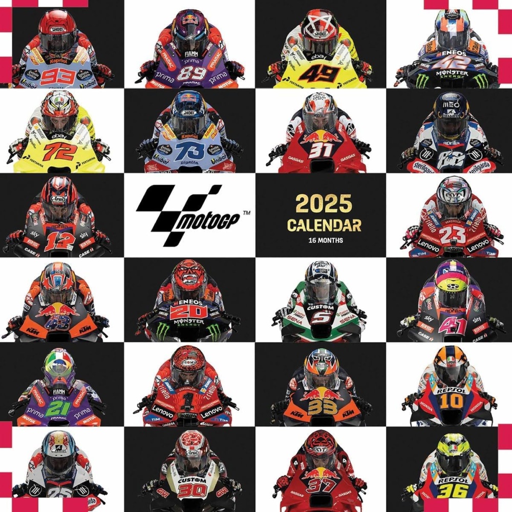 Moto GP Legends Official 2025 Calendar