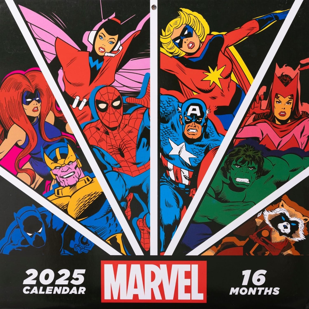 Marvel Comics Calendar 2025