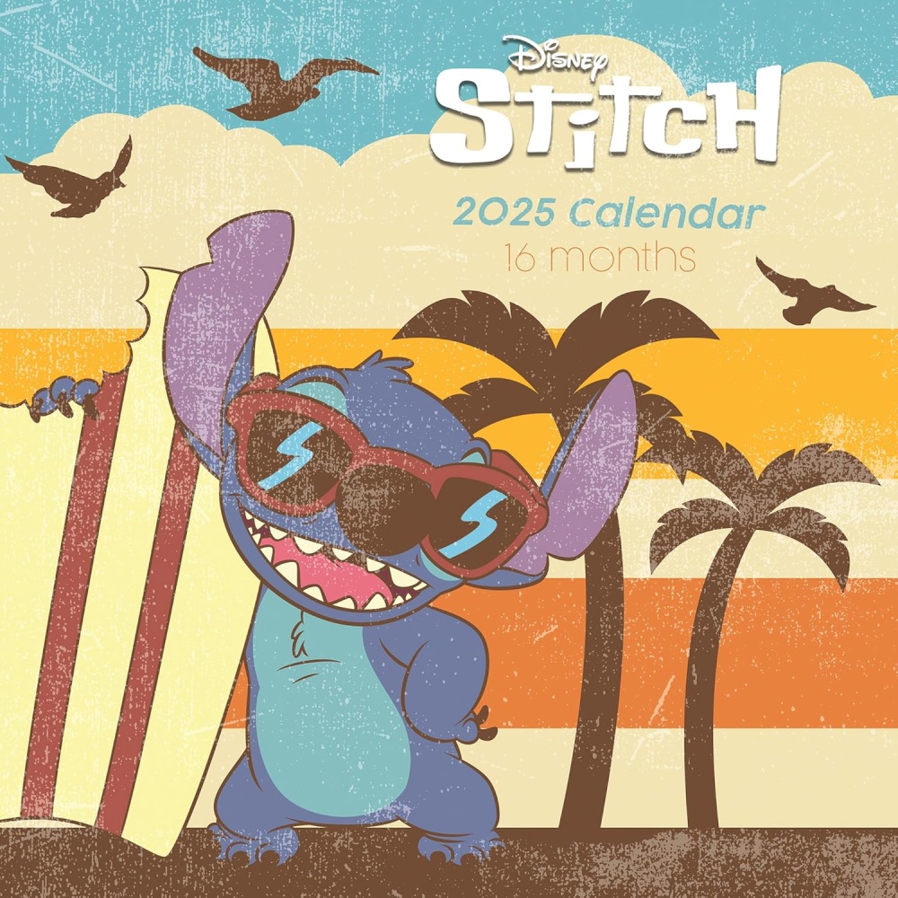 Disney Lilo & Stitch Official 2025 Calendar