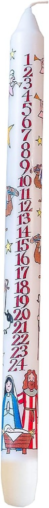 Alison Gardiner Nativity Advent Dinner Candle (non-fragranced)