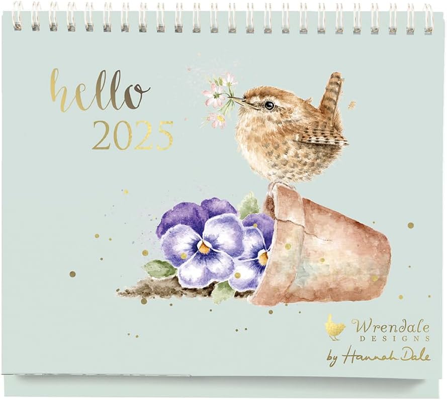 Wrendale Designs 2025 Desk Calendar