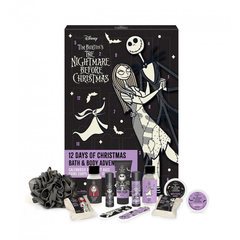 Disney The Nightmare Before Christmas Advent Calendar 12 Days Countdown to Christmas Bath Body Gift