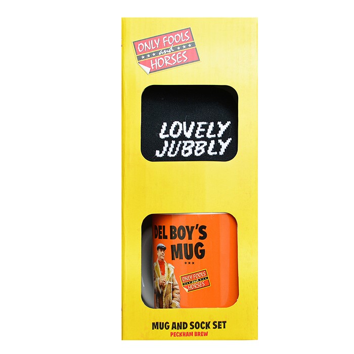 Only Fools And Horses Mug & Socks Set Del Boy's Mug