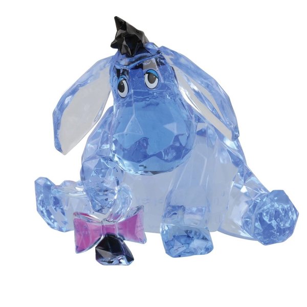 Disney Eeyore Facets Figurine Gem Cut Acrylic Sculpture