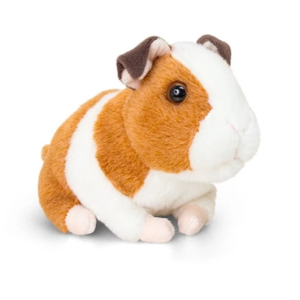 Keel Toys 16cm Guinea Pig Plush with Sound Soft Toys Brown or Grey