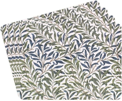 William Morris Willow Bough Set Of 4 Placemats
