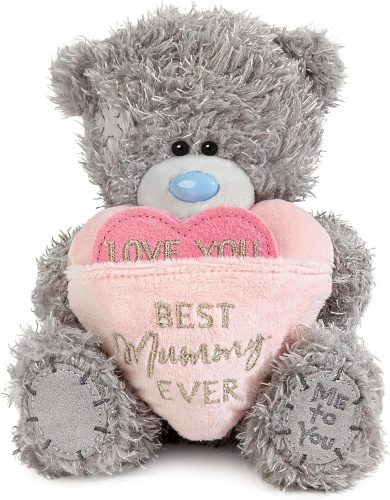 Me to You 15cm Best Mummy Ever Pink Heart Bear Tatty Teddy