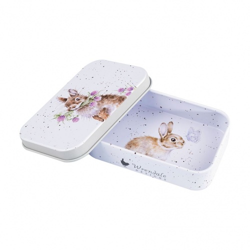 Wrendale Designs Rabbit Head Clover Heels Keepsake Tin