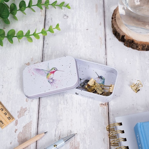 Wrendale Designs Wisteria Wishes Hummingbird Keepsake Tin