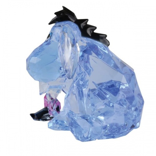 Disney Eeyore Facets Figurine Gem Cut Acrylic Sculpture