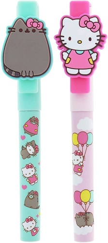 Hello Kitty x Pusheen Pen Set