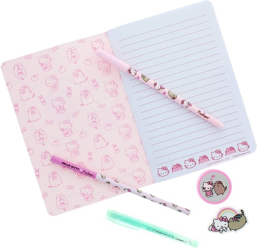 Pusheen x Hello KItty Super Stationery Set