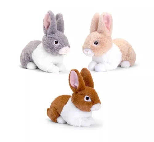 Keel Toys 18cm Keeleco Bunnies Bunny Soft Toys