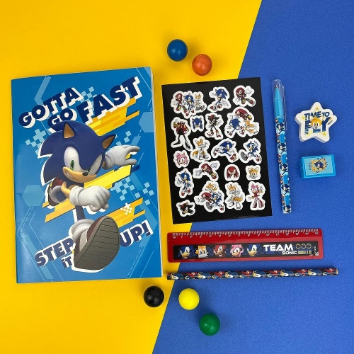 Sonic the Hedgehog Super Stationery Set