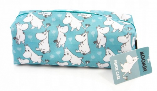 Moomin Pencil Case with Moomin Charm Zip Pull Tag