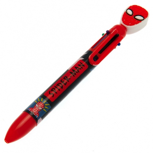 Spider-Man Multi Coloured Pen 6 in 1 Multi Colour Pen Spiderman