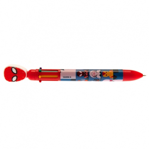 Spider-Man Multi Coloured Pen 6 in 1 Multi Colour Pen Spiderman