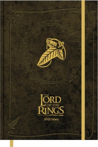 The Lord Of The Rings 2025 Diary A5 Day Per Page